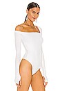 view 3 of 5 Hester Bodysuit in White