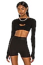 view 1 of 4 Remson Crop Top in Black