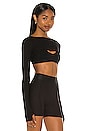 view 2 of 4 Remson Crop Top in Black
