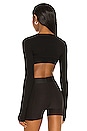 view 3 of 4 Remson Crop Top in Black