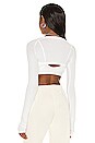 view 3 of 4 TOP CROPPED REMSON in White