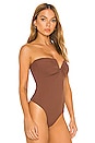 view 3 of 5 Porter Bodysuit in Chocolate