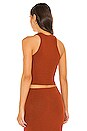 view 3 of 4 Hart Crop Top in Rust