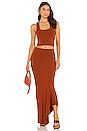view 4 of 4 Hart Crop Top in Rust