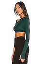 view 3 of 5 Blake Crop Top in Jade