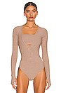 view 2 of 5 Bianca Bodysuit in Chestnut