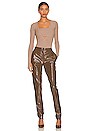 view 5 of 5 Bianca Bodysuit in Chestnut