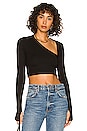 view 1 of 4 Stratton Crop Top in Black