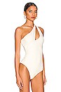 view 3 of 5 Page Bodysuit in Ivory