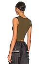 view 4 of 5 Holly Crop Top in Military
