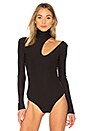 view 2 of 5 Houston Cut Out Bodysuit in Black