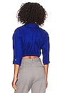 view 3 of 4 Loretta Top in Cobalt