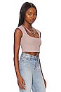view 2 of 4 Nadine Crop Top in Pewter