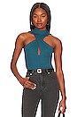 view 1 of 5 Eva Bodysuit in Prussian Blue