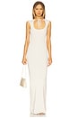 view 1 of 3 Tied Cut Out Maxi Dress in Off White