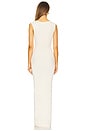 view 3 of 3 Tied Cut Out Maxi Dress in Off White