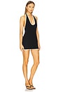 view 2 of 3 Vian Dress in Black & White