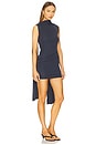 view 2 of 3 Solar Dress in Navy