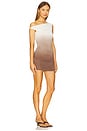 view 3 of 4 Rosa Dress in Plum White