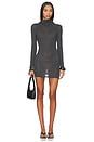 view 2 of 3 Rayne Dress in Charcoal