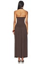 view 3 of 3 Quill Dress in Dark Brown