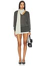 view 1 of 3 Elar Mini Dress in Agate Gray