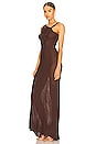 view 3 of 4 Birch Dress in Chocolate