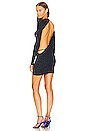 view 4 of 5 x REVOLVE Carrara Mini Dress in Blue Lurex