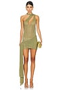 view 1 of 4 VESTIDO LEIA in Olive