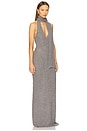 view 3 of 4 Eden Dress in Slate Gray