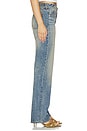 view 3 of 6 Straight Denim Jeans in Beige Wash