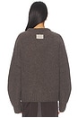 view 3 of 4 Crewneck Sweater in Taupe
