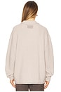 view 4 of 5 Cashmere Collared Zip Up in Beige
