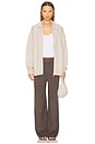view 5 of 5 Cashmere Collared Zip Up in Beige