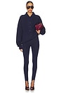 view 4 of 4 SUÉTER DE MALHA HENLEY in Navy