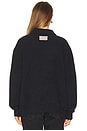 view 4 of 5 Knit Zip Up Jacket With Collar in Dark Charcoal