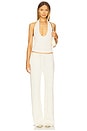 view 5 of 6 Knit Drawstring Pants in Cream