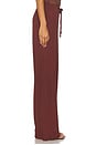 view 3 of 6 Drawstring Vela Pants in Burgundy