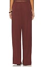 view 4 of 6 Drawstring Vela Pants in Burgundy
