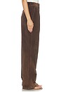 view 3 of 6 Aven Pants in Chocolate
