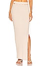 view 1 of 5 Reposier Skirt in Tan