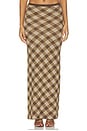 view 1 of 6 FALDA KAE  in Plaid Brown