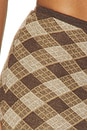 view 6 of 6 FALDA KAE  in Plaid Brown