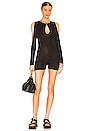 view 1 of 3 Taormina Romper in Black