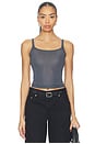 view 1 of 4 Scoop Tank in Blue Gray
