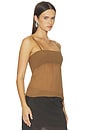 view 2 of 4 Aven Top in Rust Brown