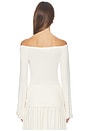 view 3 of 4 Elya Top in White
