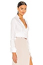 view 2 of 4 Aya Wrap Shirt in White