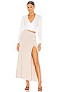 view 4 of 4 Aya Wrap Shirt in White