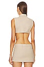 view 3 of 4 Lacun Vest in Beige